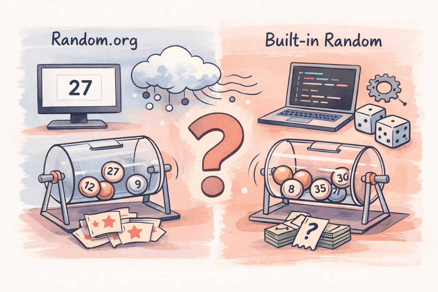 Random.org vs Built-in Random: Which Raffle Draw Method Is Actually Fair?