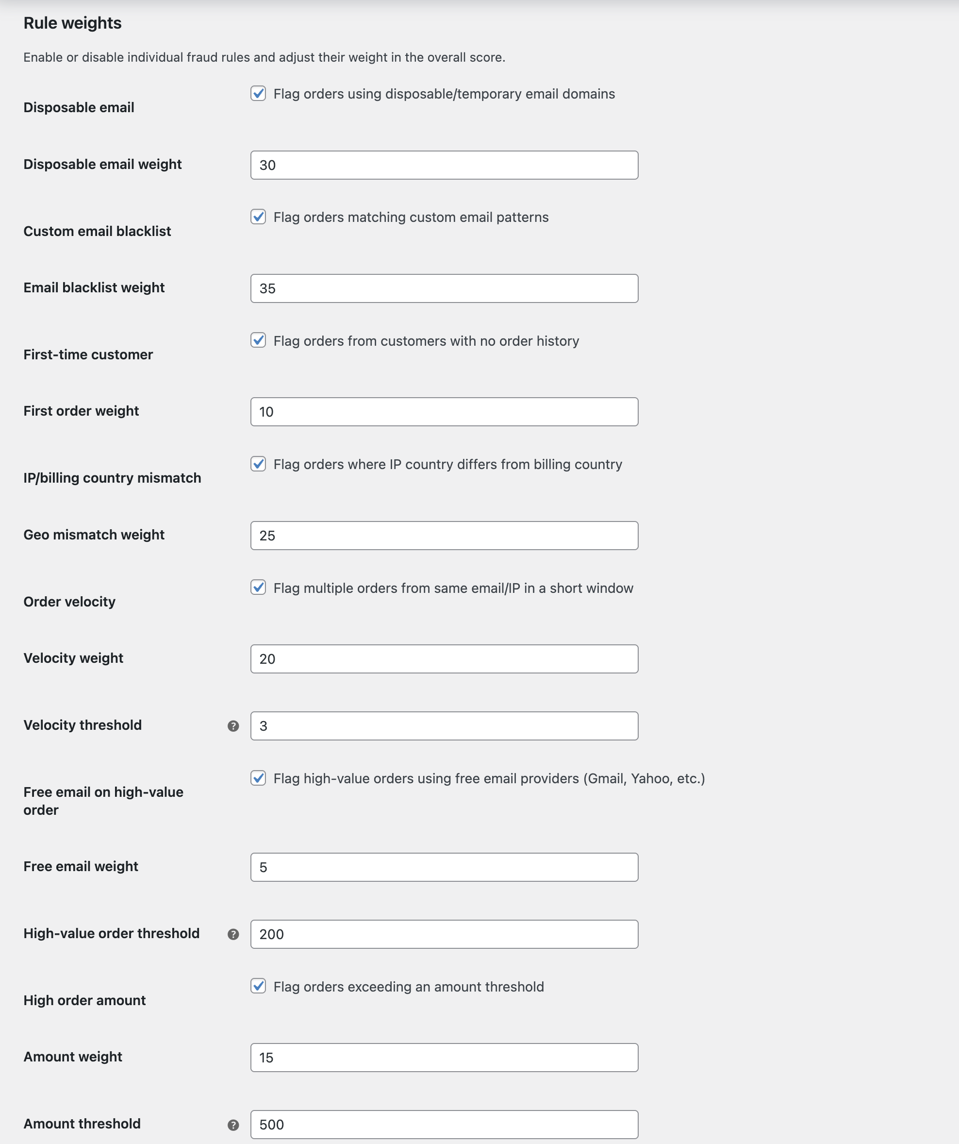 Bouncer - reCAPTCHA & Fraud Protection for WooCommerce screenshot 10