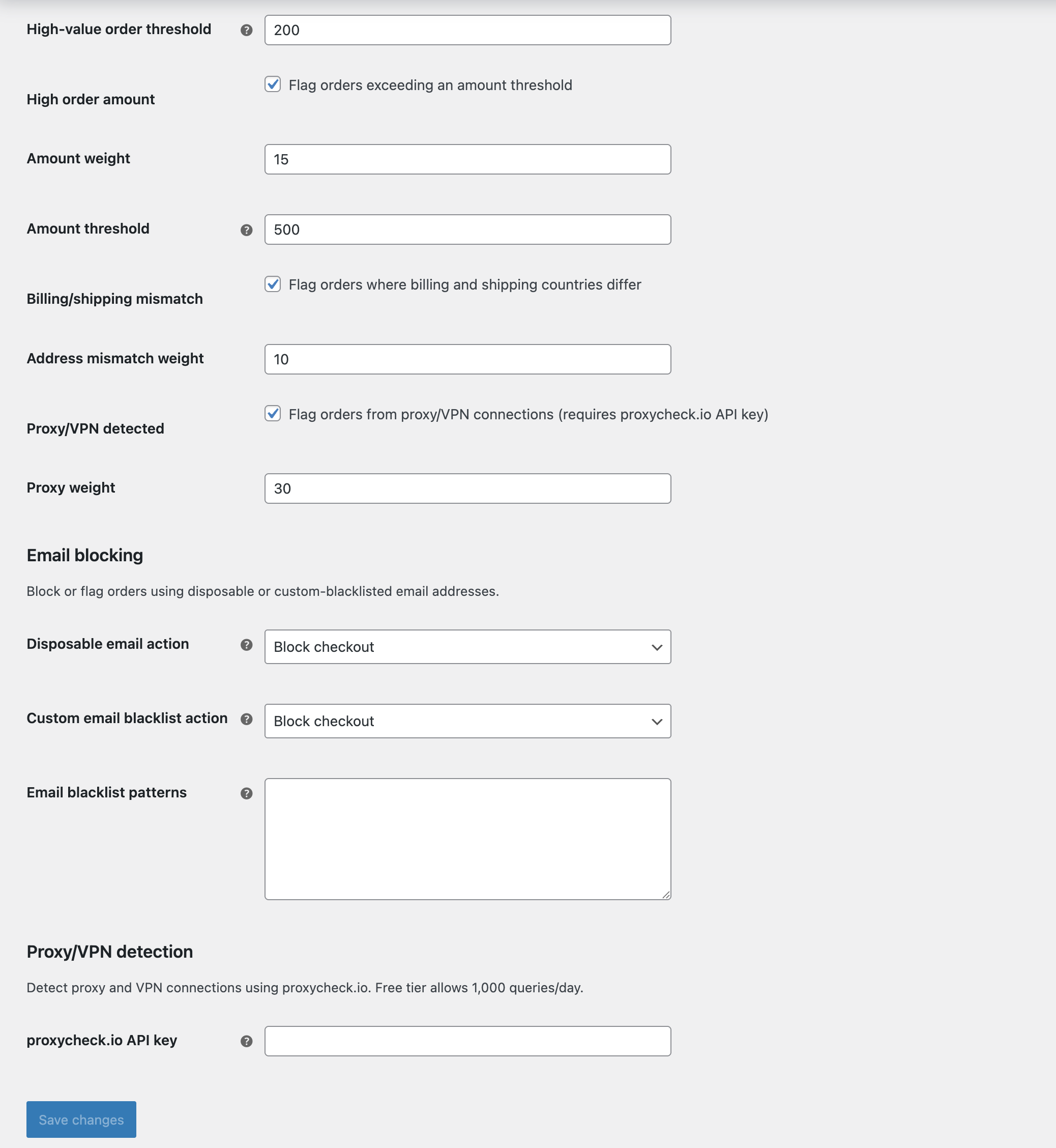 Bouncer - reCAPTCHA & Fraud Protection for WooCommerce screenshot 11