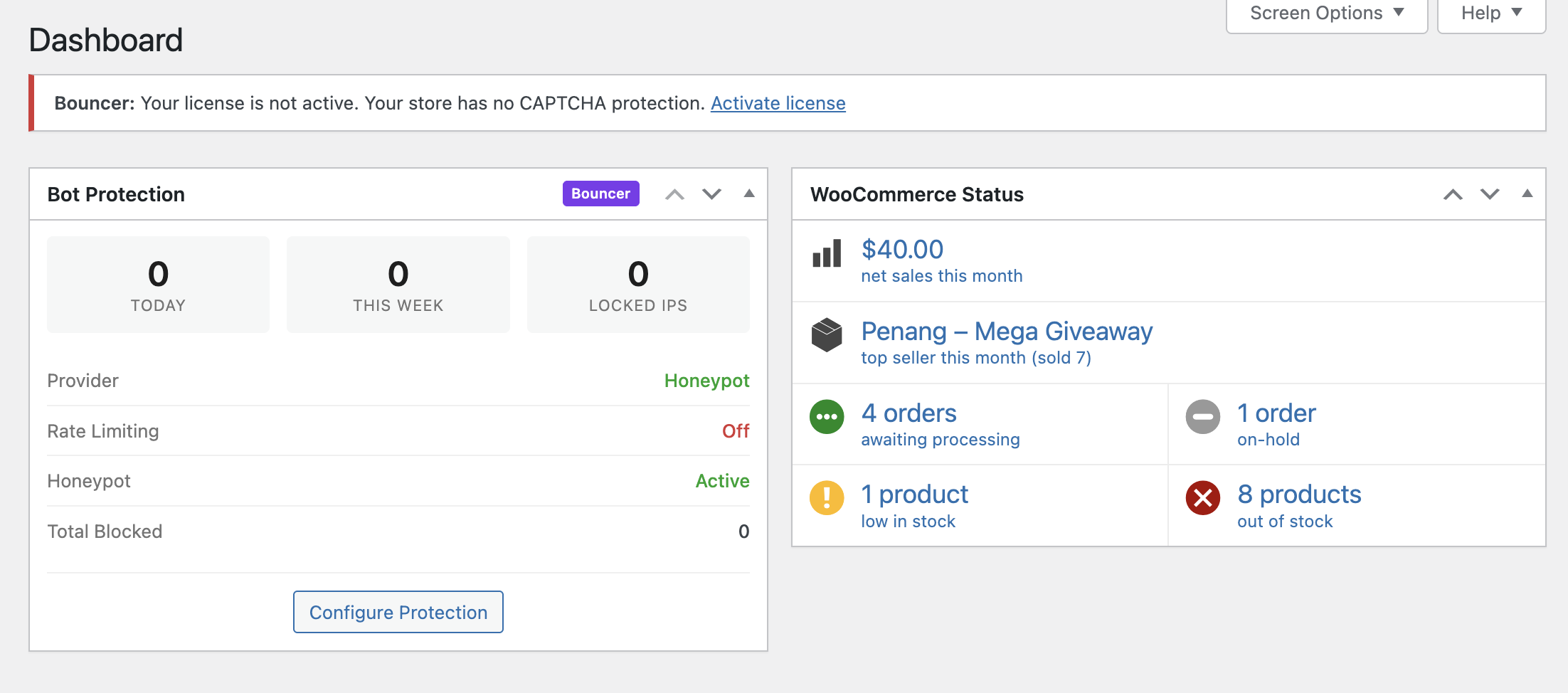 Bouncer - reCAPTCHA & Fraud Protection for WooCommerce screenshot 7