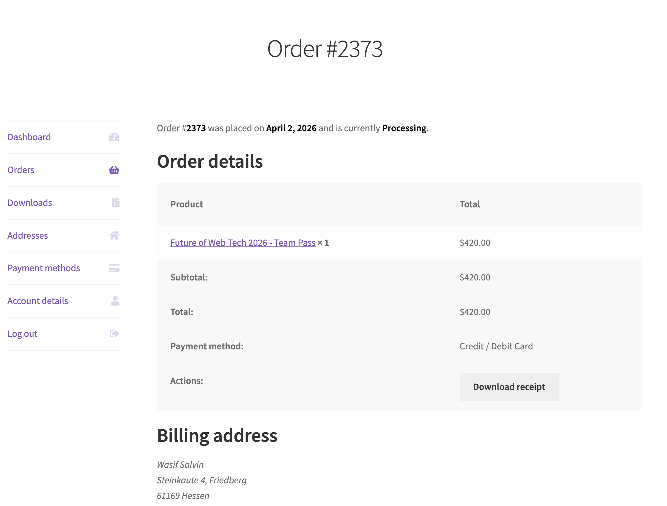 Emboss - PDF Invoices and Packing Slips for WooCommerce screenshot 10