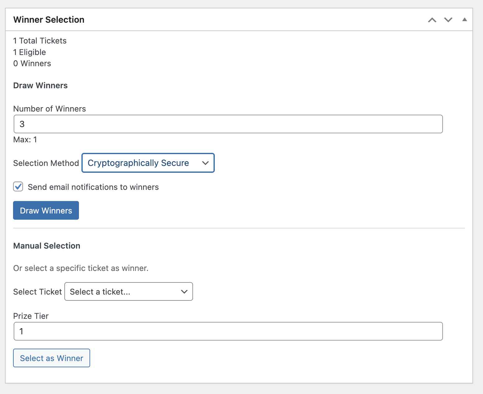 Raffle for WooCommerce screenshot 11